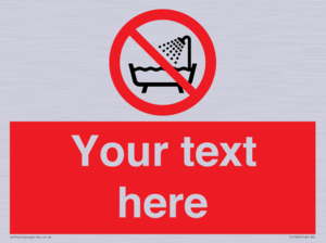 Custom Do not use this device in a bathtub shower or water-filled reservoir